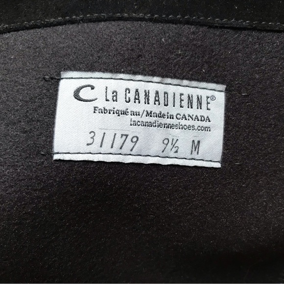 Black suede zip up boots in EUC - Picture 5 of 11